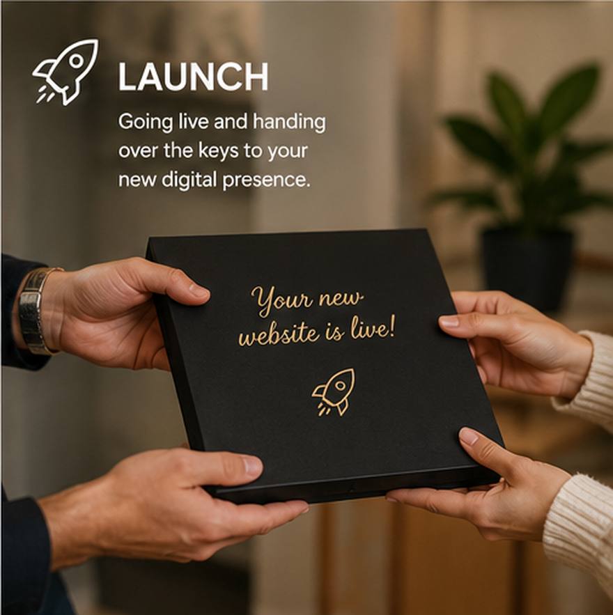 Website launch